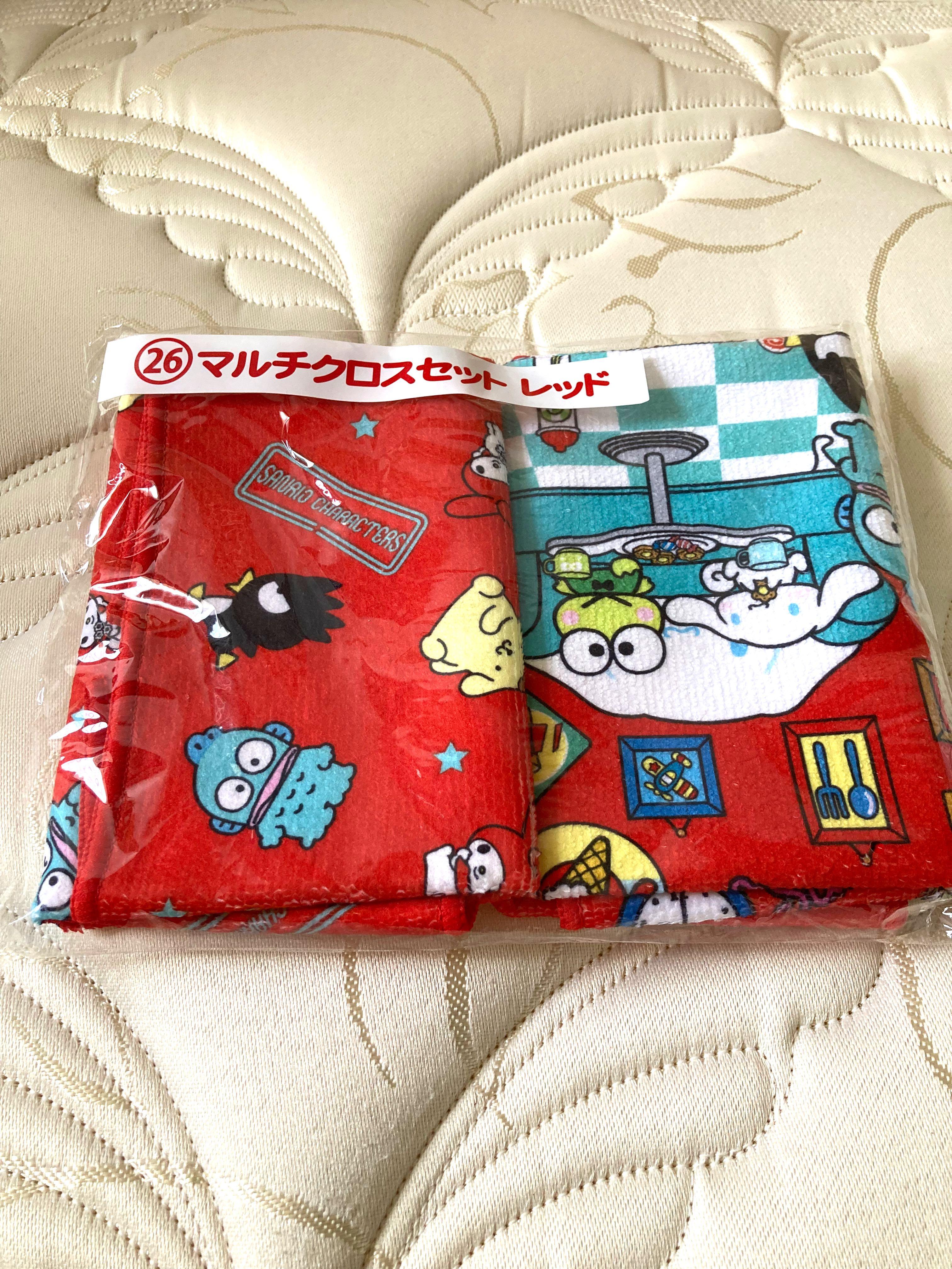 Authentic Sanrio Characters Hand Towels (Category: Towels, Napkins & Holders) located in Cebu City. Submitted by kawaiiparty (Listing ID 1140801006, Image 1). Description: Brand new Thick absorbent material Handkerchief size 199 each ☝️Final price posted 💟Pls read: ✅All items are authentic and are personally curated. ✅Pls understand that prices depend on their RARITY, item weight, shipping FEES, foreign and local taxes so too much haggling is a 