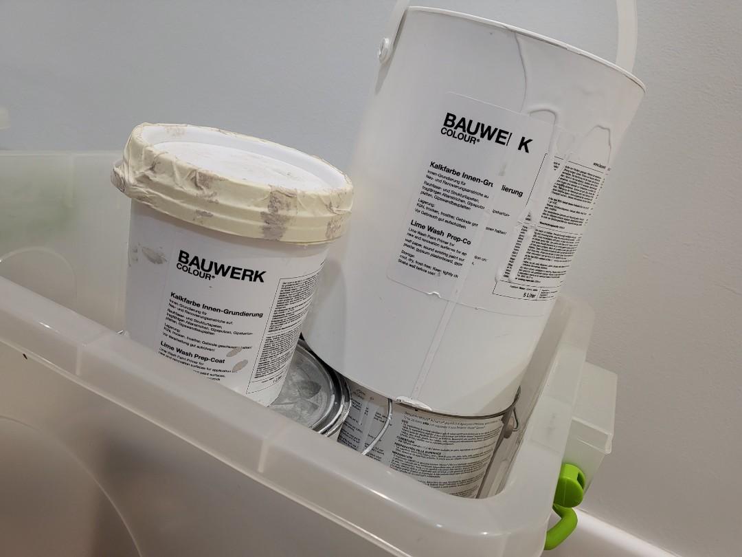 Bauwerk Limewash Prepcoat primer paint, Furniture & Home Living, Home