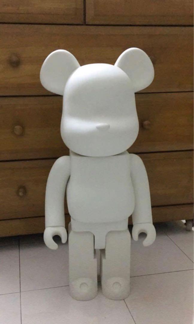 Bearbrick 1000 Plain for D.I.Y