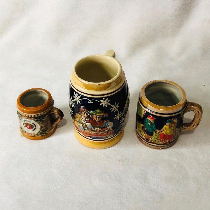 Beautiful Bundle of Beerstein Mugs (Category: Coffee & Tea Tableware) located in Caloocan City. Submitted by yorstreasure (Listing ID 1140879984, Image 2). Description: Beautiful Bundle of Beerstein Mugs Specifics: Preloved in excellent vintage condition. Price: 950 php .