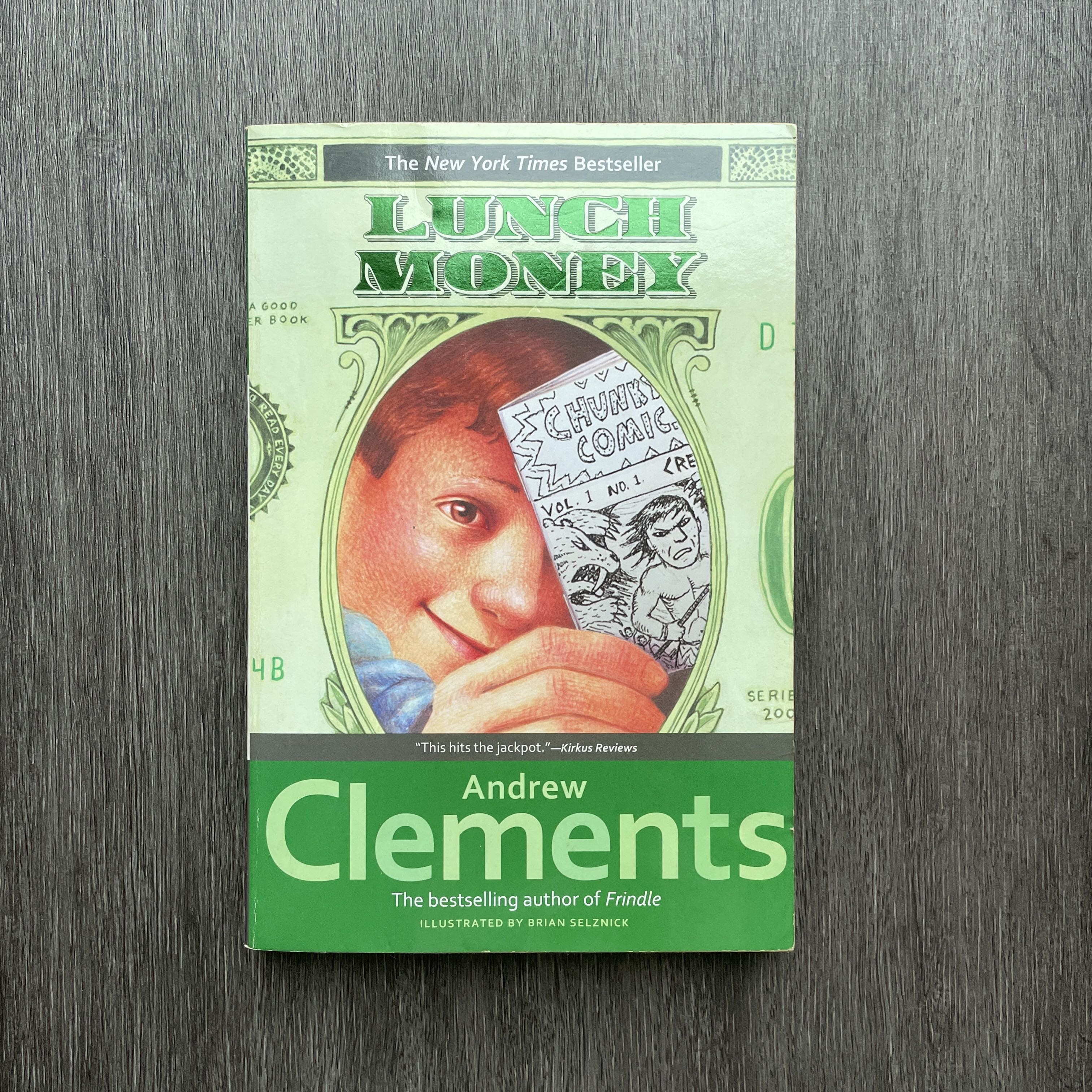 [BOOK] Lunch Money, 興趣及遊戲, 書本 & 文具, 小說 & 故事書 Carousell