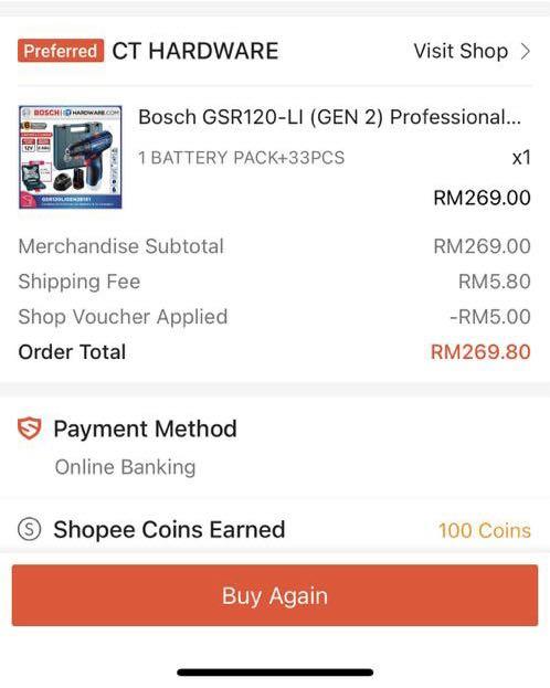 Bosch cordless drill Auto Accessories on Carousell