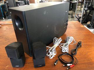 Bose Powered Acoustimass 5 series IV Speaker System with wires and cables 220V