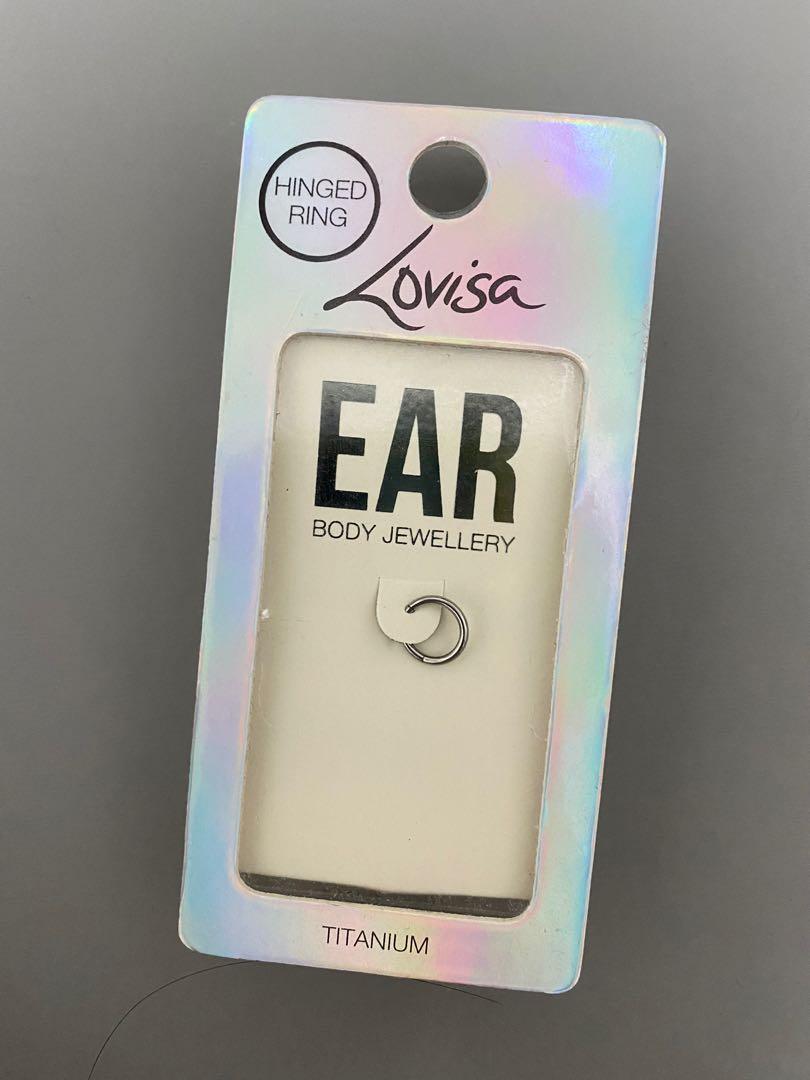 Brand new in box lovisa hinged titanium earring Women s Fashion