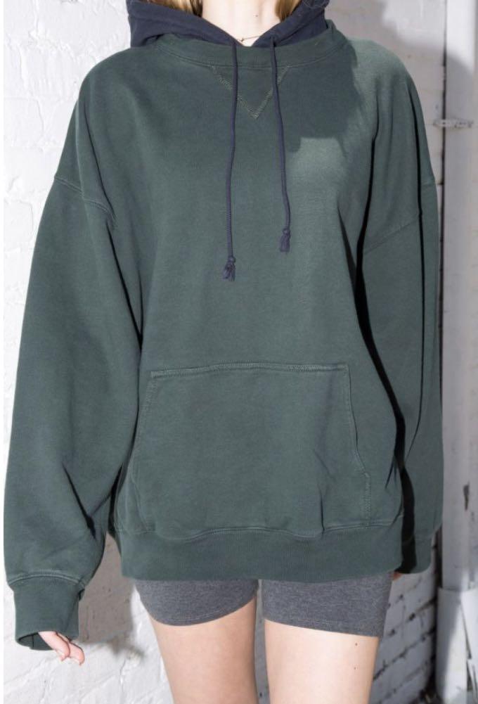Brandy melville blue hoodie hot sale