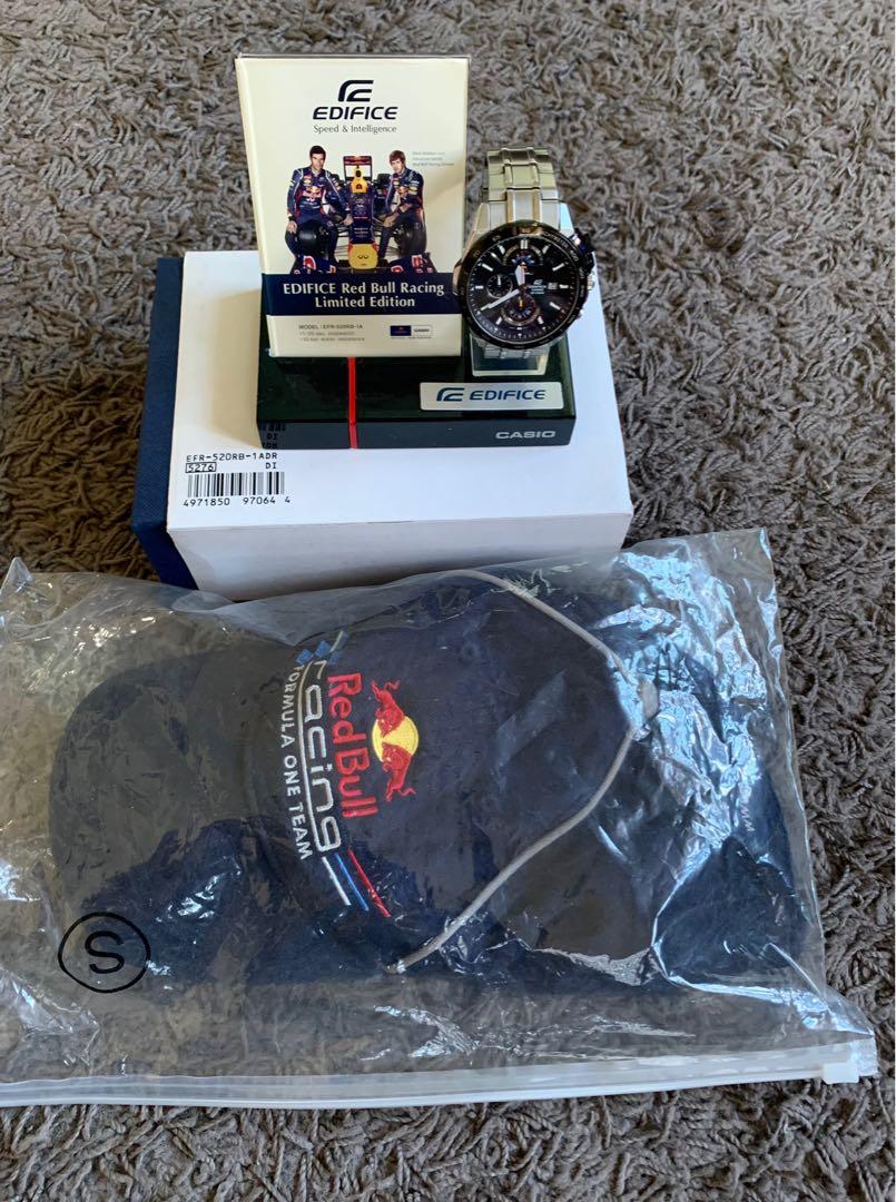 Casio Ediface EFR 520RB F 1 Red Bull Limited Edition Mid level Luxury 45.3mm Watch