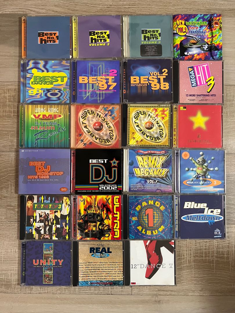 CD / 共23隻80～90年代disco 精選, 興趣及遊戲, 音樂、樂器& 配件