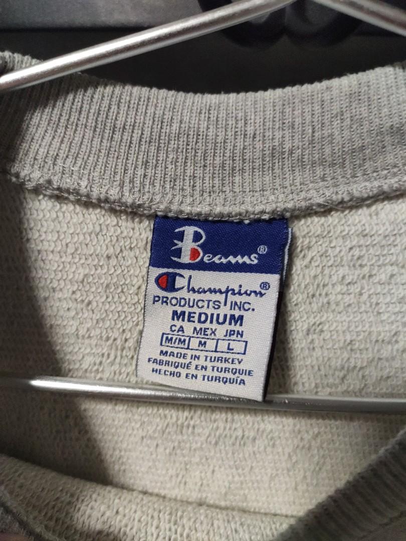 Champion x Beams Tokyo Grey Sweatshirt