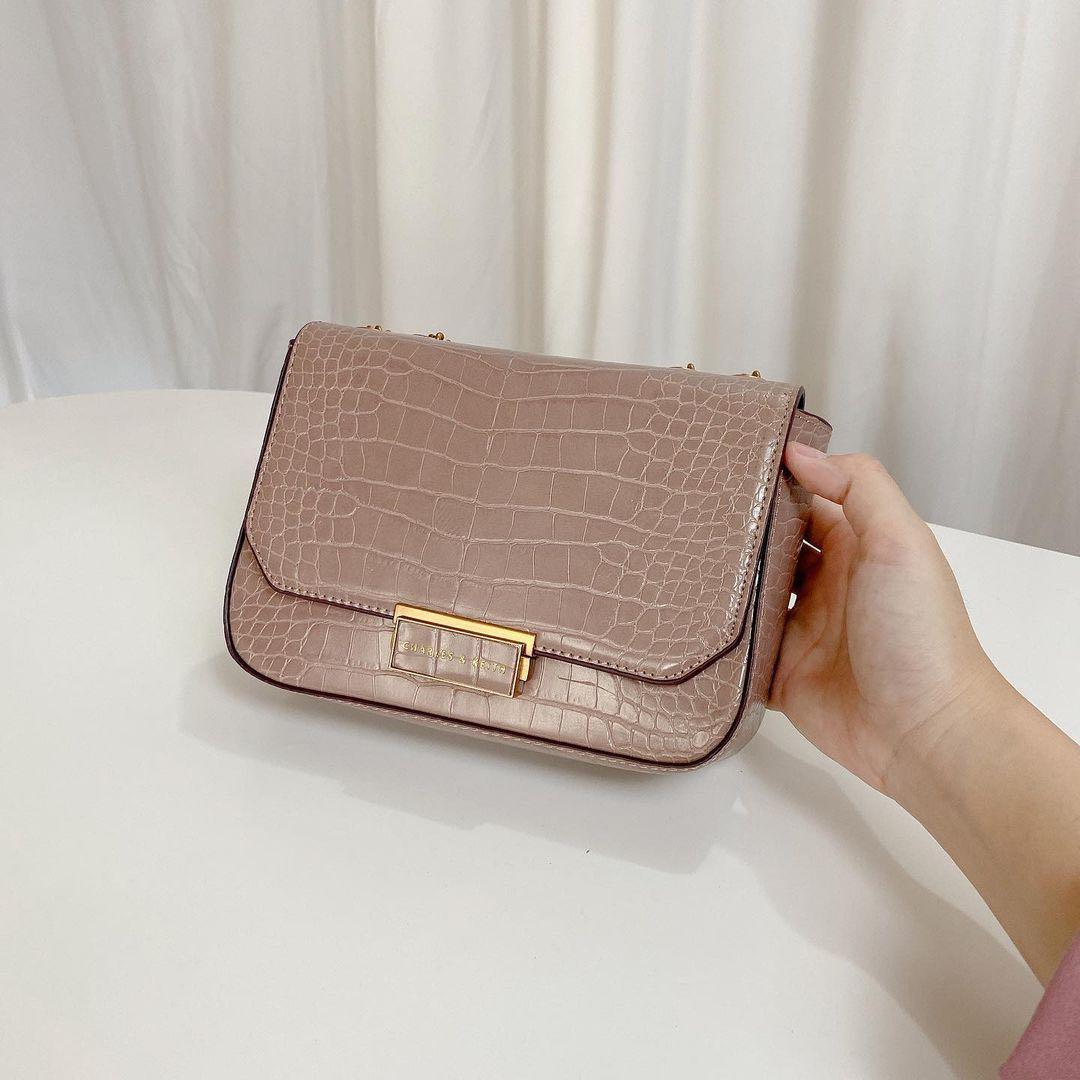 Charles & Keith pink handbag, Women's Fashion, Bags & Wallets, Purses &  Pouches on Carousell