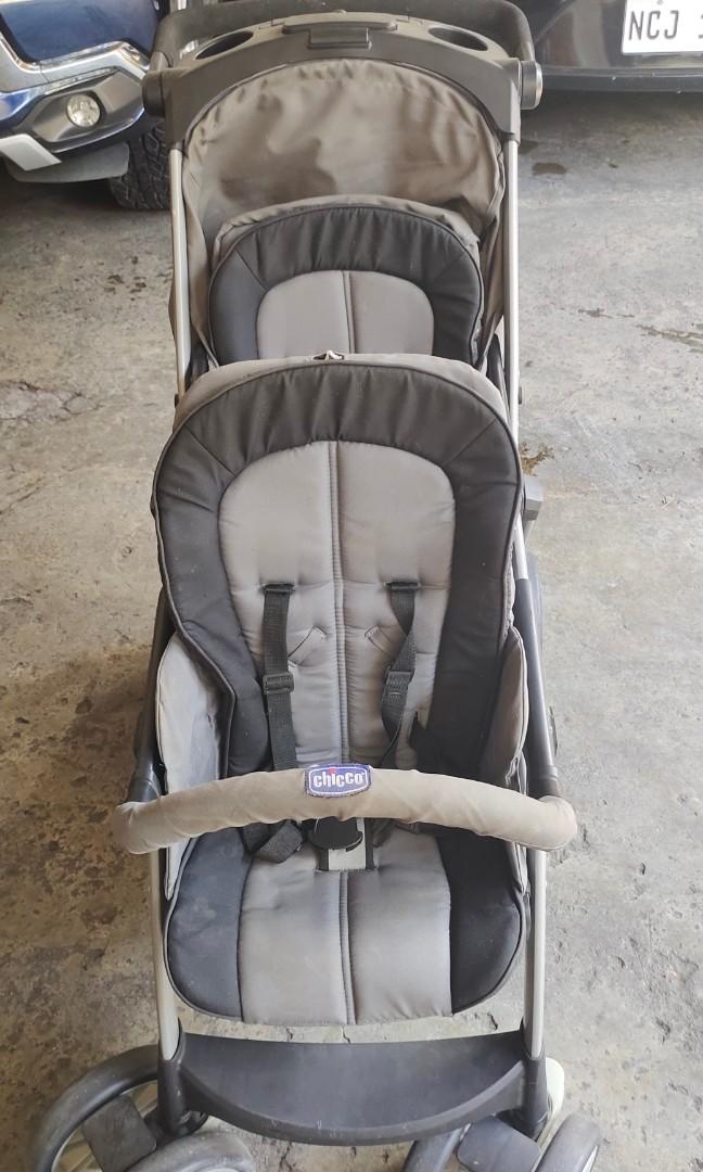 chicco double stroller used