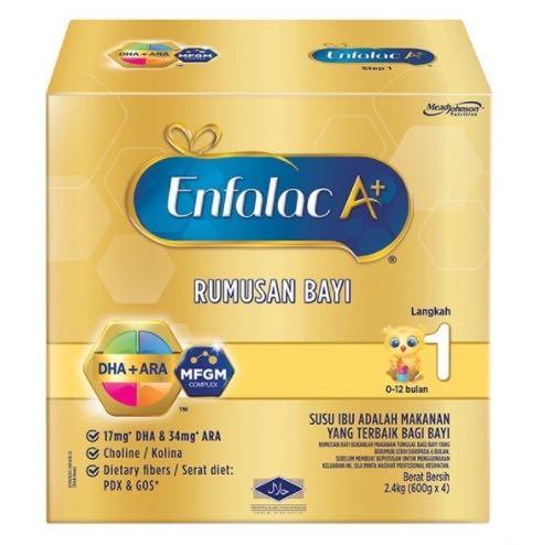 CLEARANCE SALES Enfalac A Step 1 Refill Pack 600g X 3