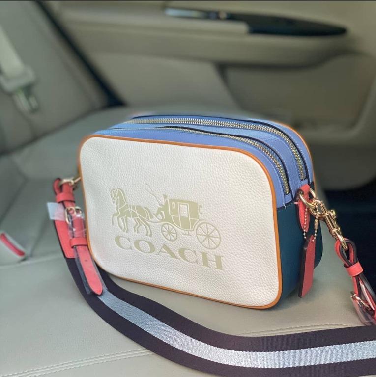 Coach 3041 Original Jes Crossbody In Colorblock In Refined Pebble