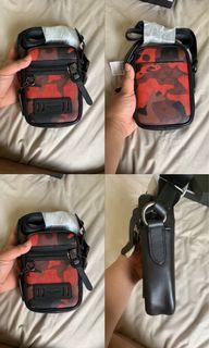 Coach Terrain Crossbody Ink Camo Oxblood Multi
