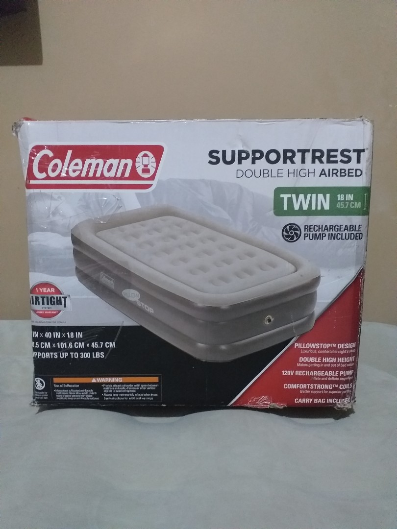 Coleman air mattress, Furniture &amp; Home Living, Furniture, Bed Frames ...