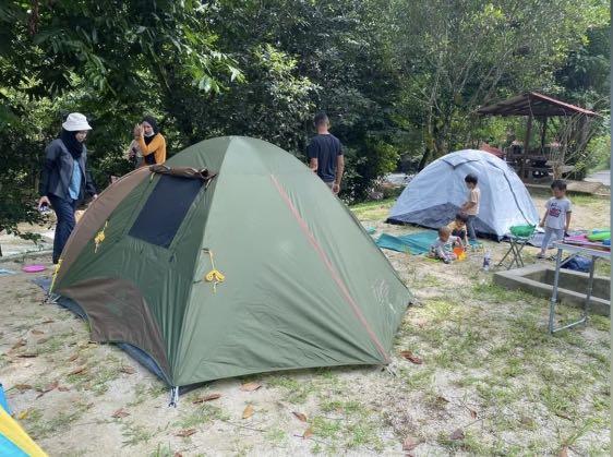Coleman traveller 3p dome tent top