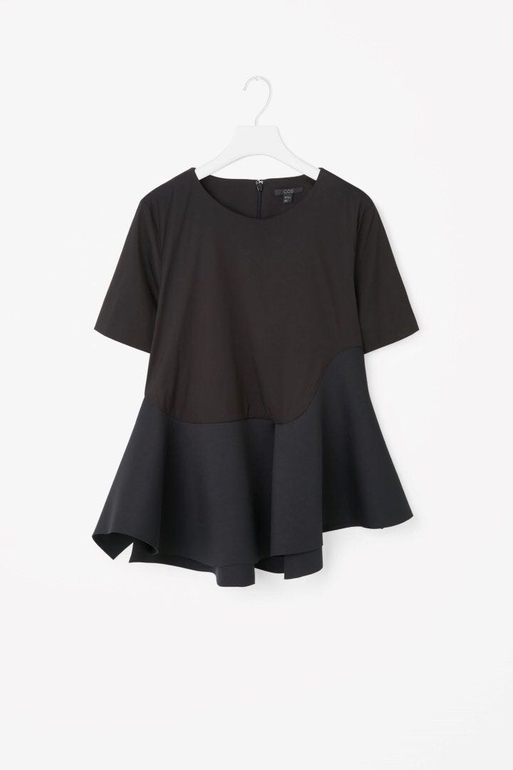 COS peplum top