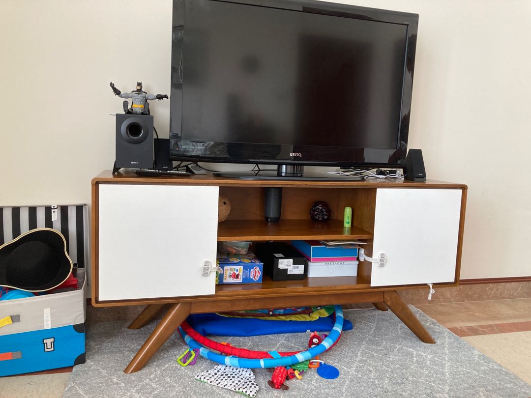 Courts TV console, Furniture & Home Living, Furniture, TV Consoles on