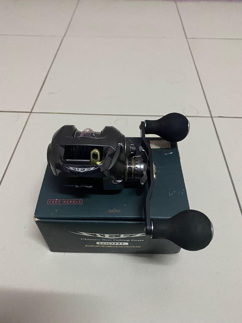 Daiwa Baitcasting Reel Early Model STEEZ 100HL Left Handle