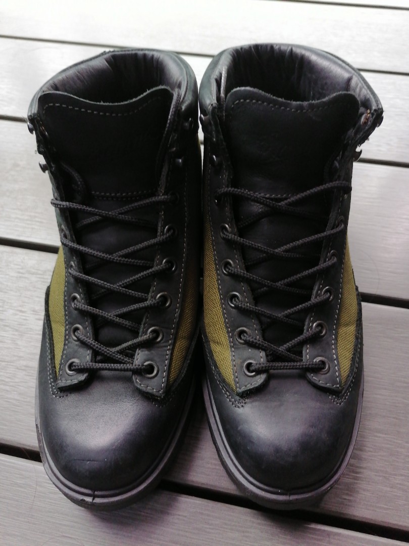 Danner DL2 Black Olive Hike or Work Boot leather Cordura