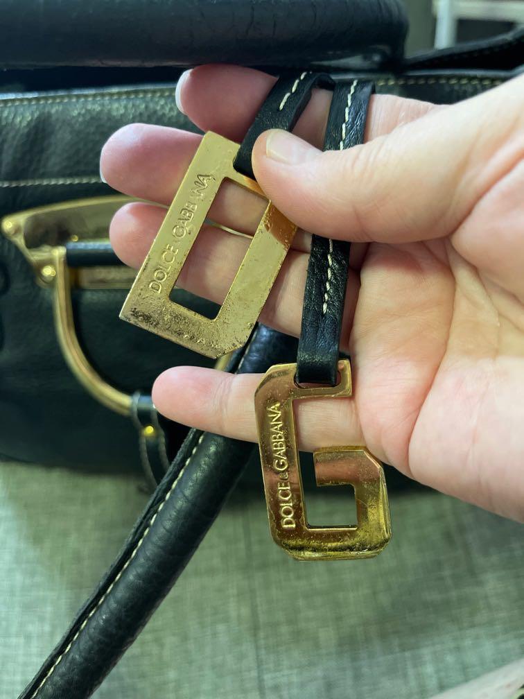 Dolce gabbana deals leather bag