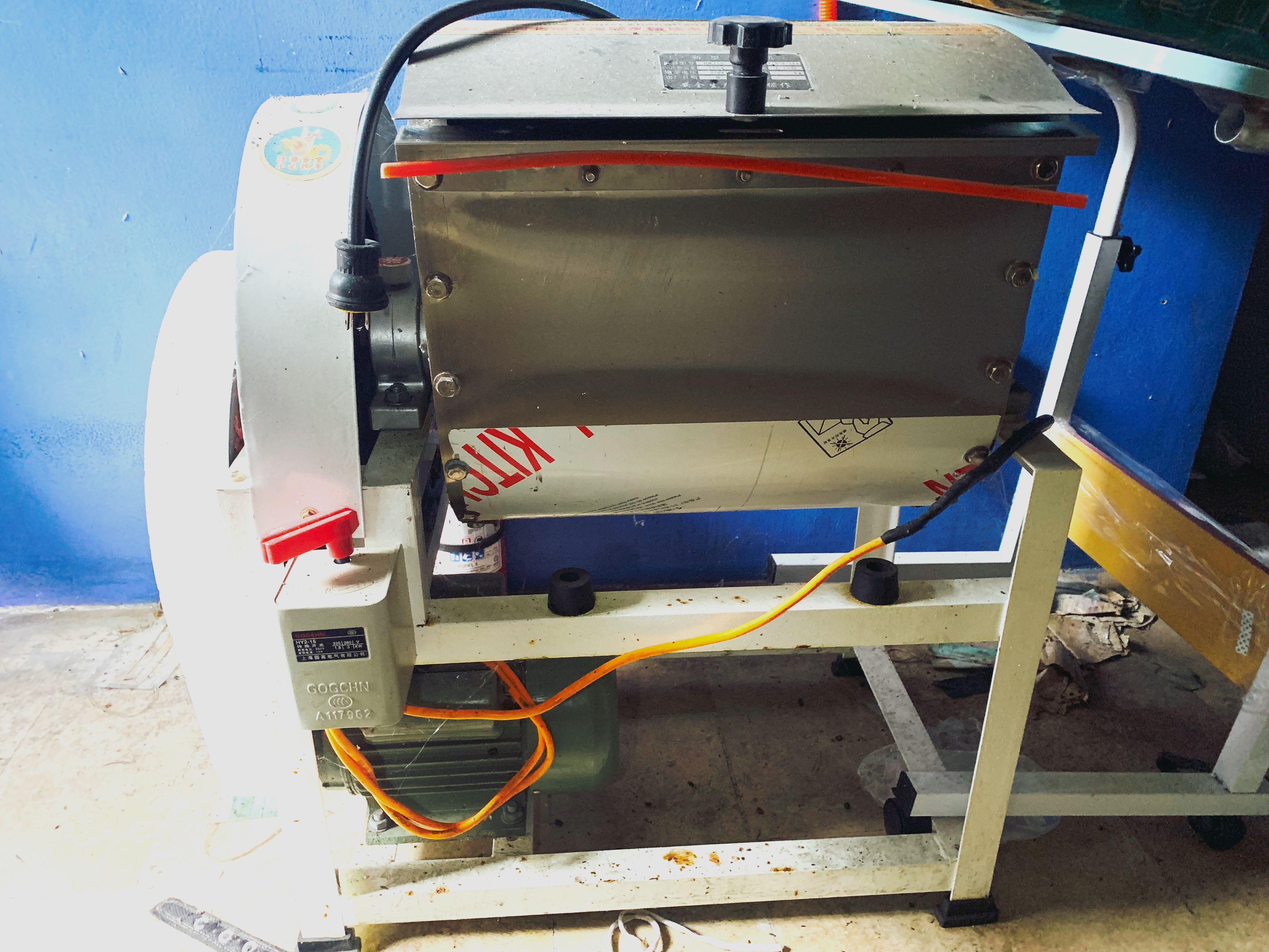 Dough Mixer Machine (BRAND NEW) (Category: Breadmakers) located in Manila. Submitted by hellokittyclosettt (Listing ID 1140993603, Image 2). Description: Dough Mixer Machine (BRAND NEW) (15 KG) - 15 KG Dough Mixer - 220V Date of Purchase : 2020 bago magpandemix hindi nagamit po. Legit brand new. Easy to operate. Will teach you po paano gamitin. Please swipe pics for more info. For interested please call me. Or message me. I would appreciate that.