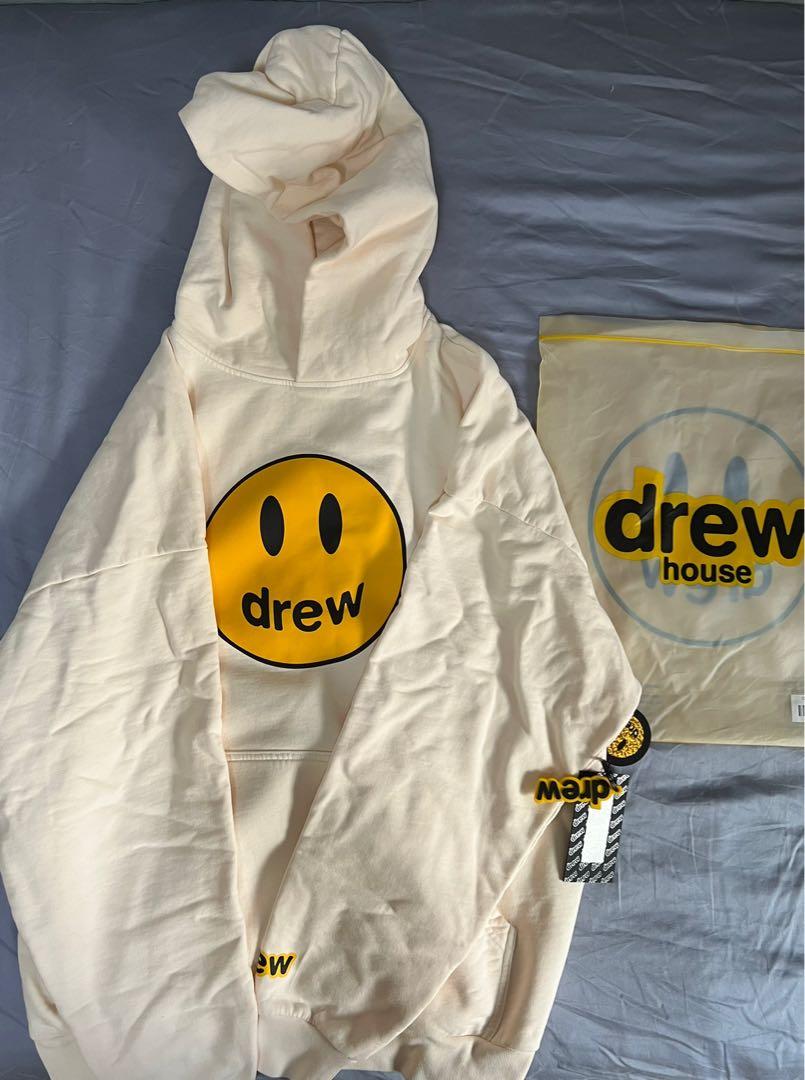 Drew House Mascot Hoodie (Cream), Men's Fashion, Tops & Sets, Hoodies