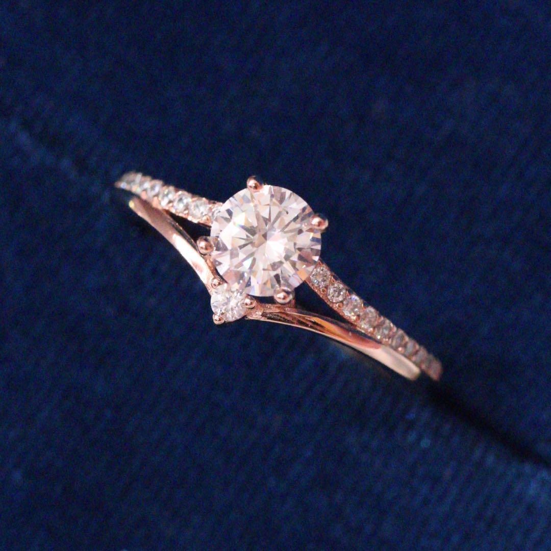 Cz solitaire ring outlet