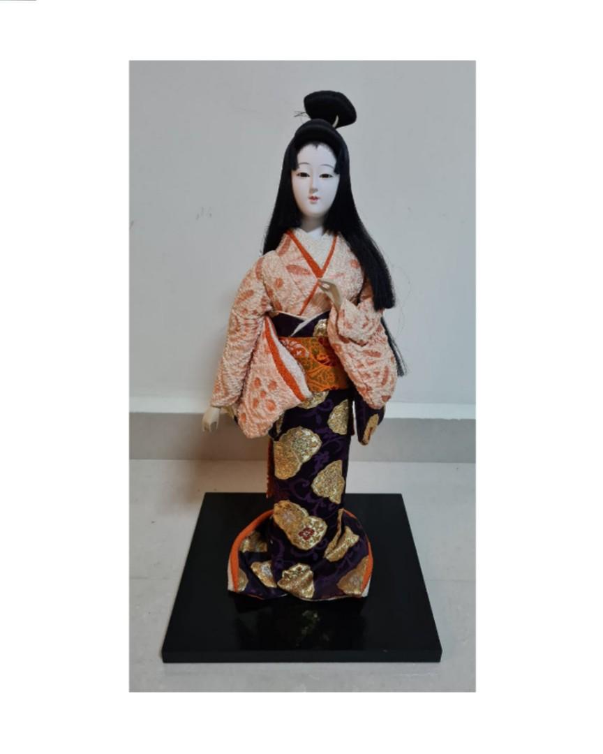 Authentic Elegant Japanese Geisha Doll