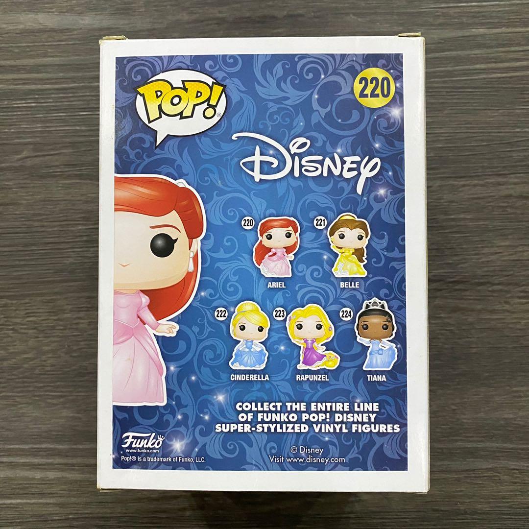 Funko Pop #220: Disney - Ariel (Pink Glitter Dress) [Hot Topic Exclusive],  Hobbies & Toys, Toys & Games on Carousell