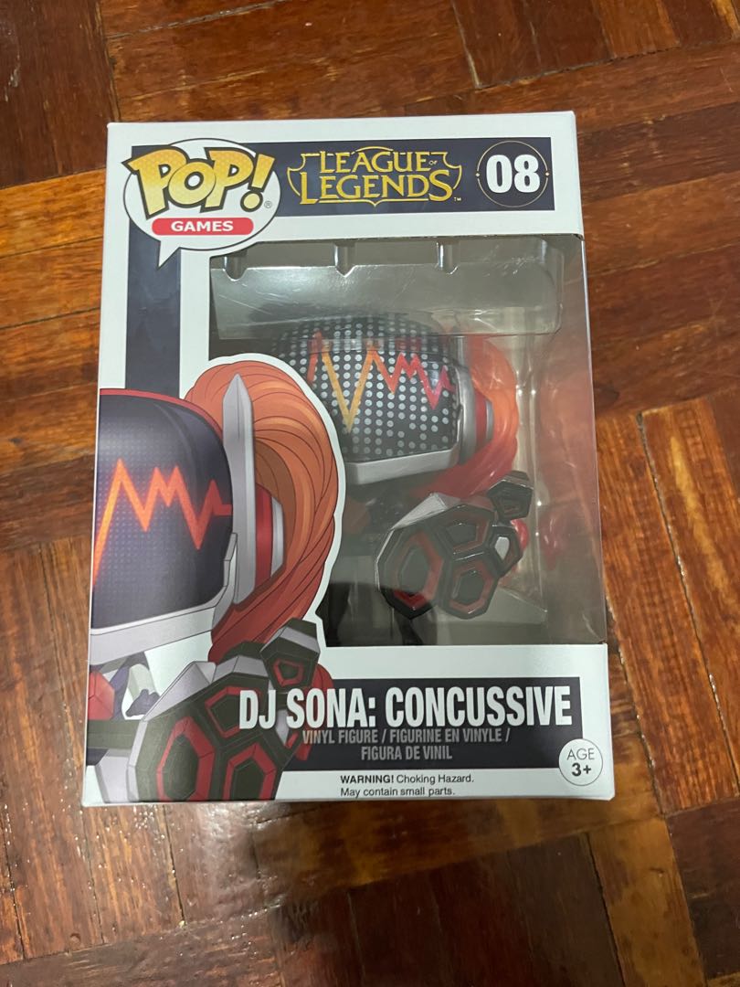 Funko pop DJ Sona League Legend, Hobbies & Collectibles & Memorabilia, Fan Merchandise on Carousell