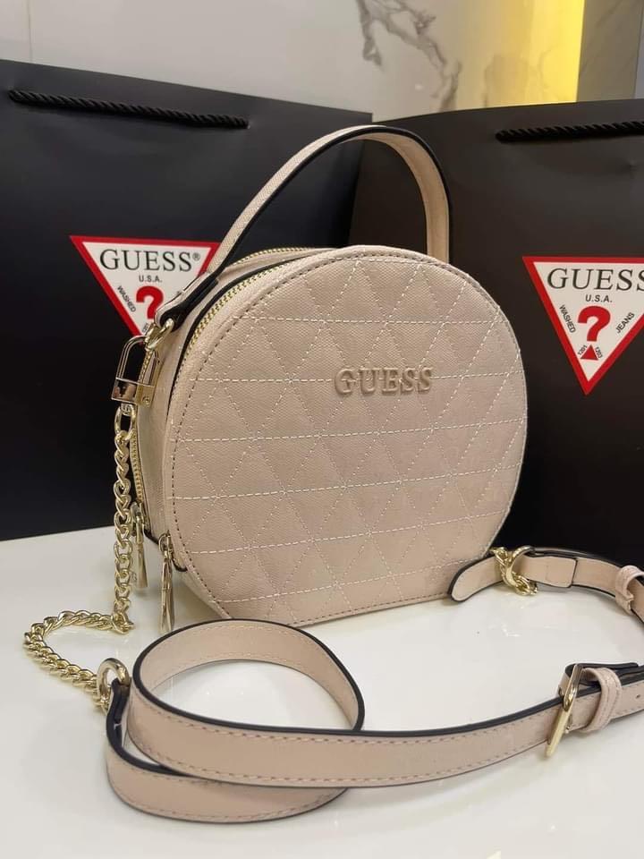 Guess Sling and Cross bags : Buy Guess WESSEX CIRCLE CROSSBODY Black Bag  Online