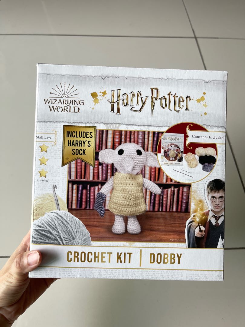 Harry Potter Crochet Kit Dobby, Hobbies & Toys, Stationery & Craft