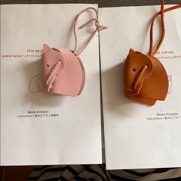 Hermès Paddock Horse Head Leather Bag Charm | Dearluxe