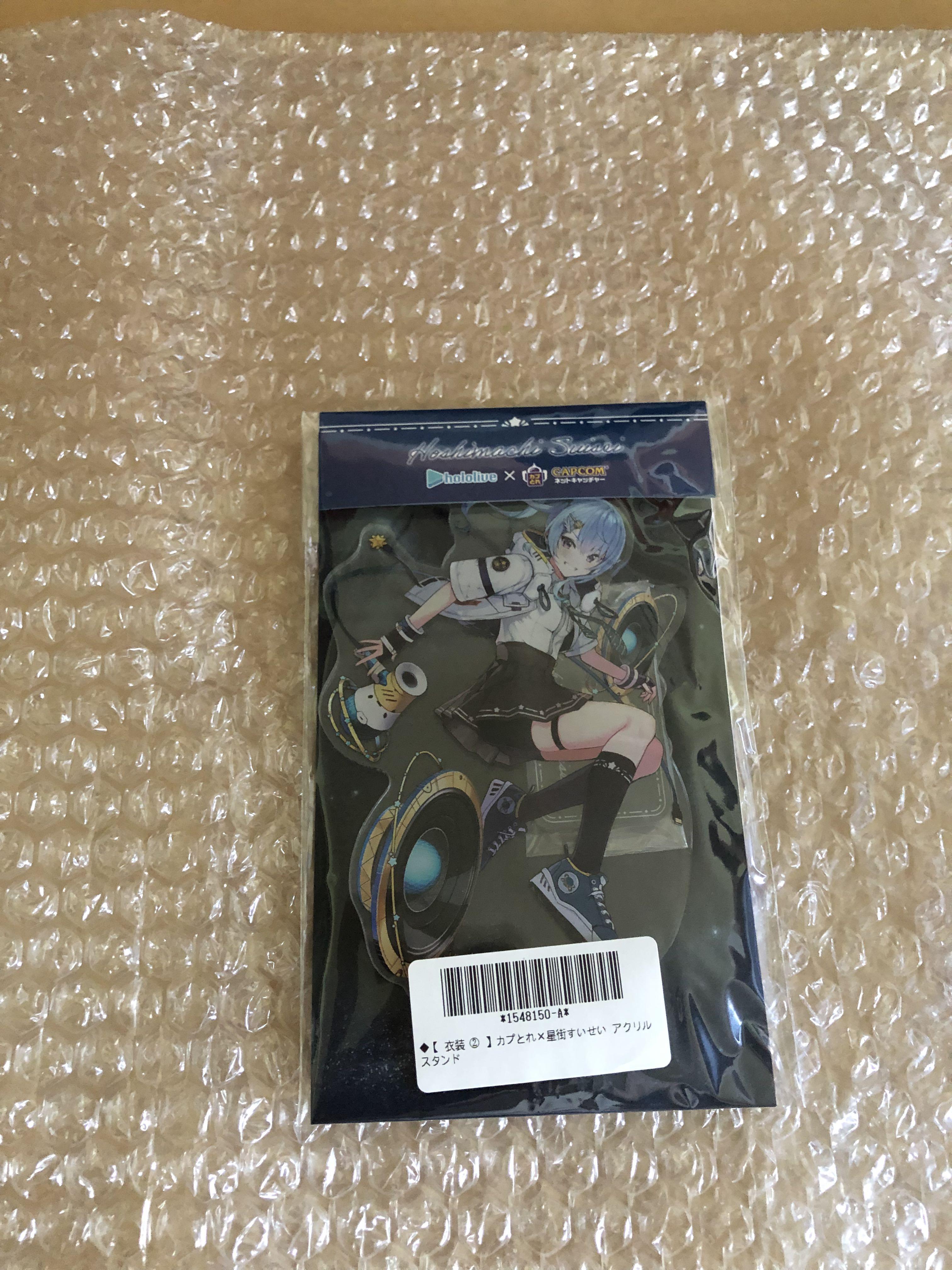 Hololive Hoshimachi Suisei Acrylic Stand (Limited Edition Capcom ...