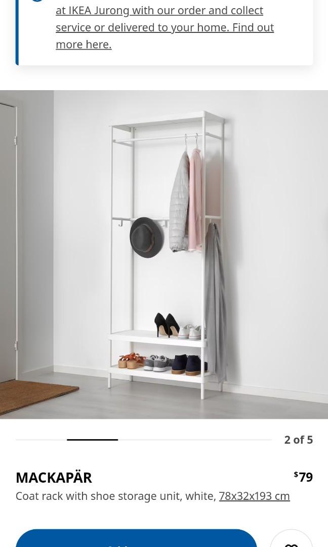 Ikea mackapär coat rack top