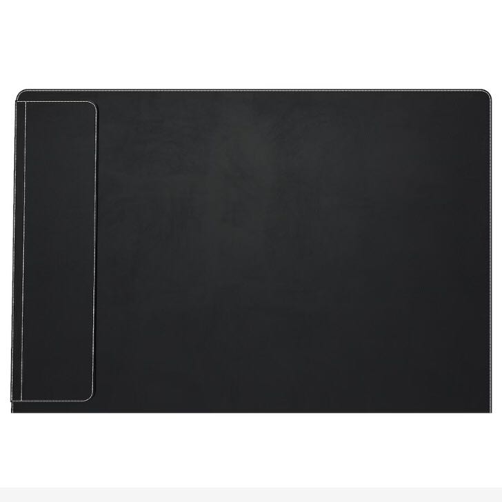 IKEA RISSLA black desk pad, Furniture & Home Living, Home Decor, Carpets, Mats & Flooring on