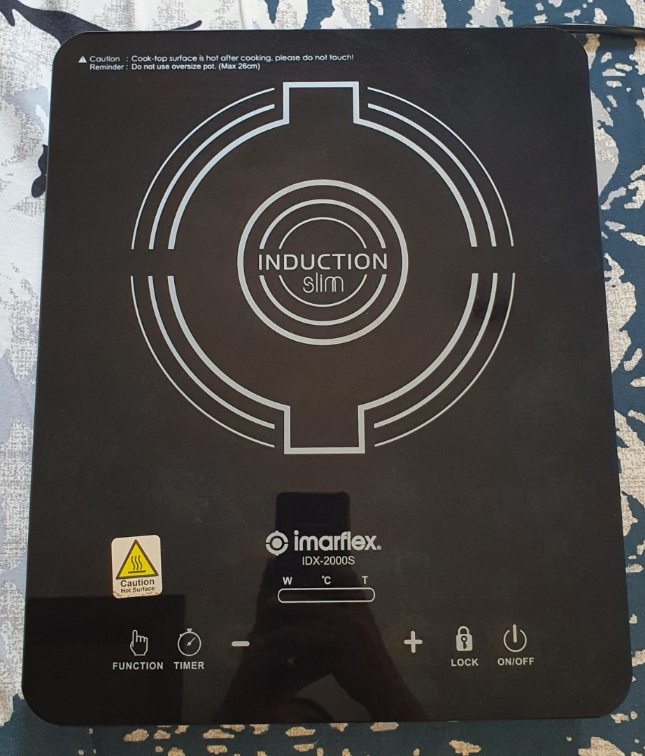 Imarflex Induction Cooker IDX2000S, TV & Home Appliances, Kitchen