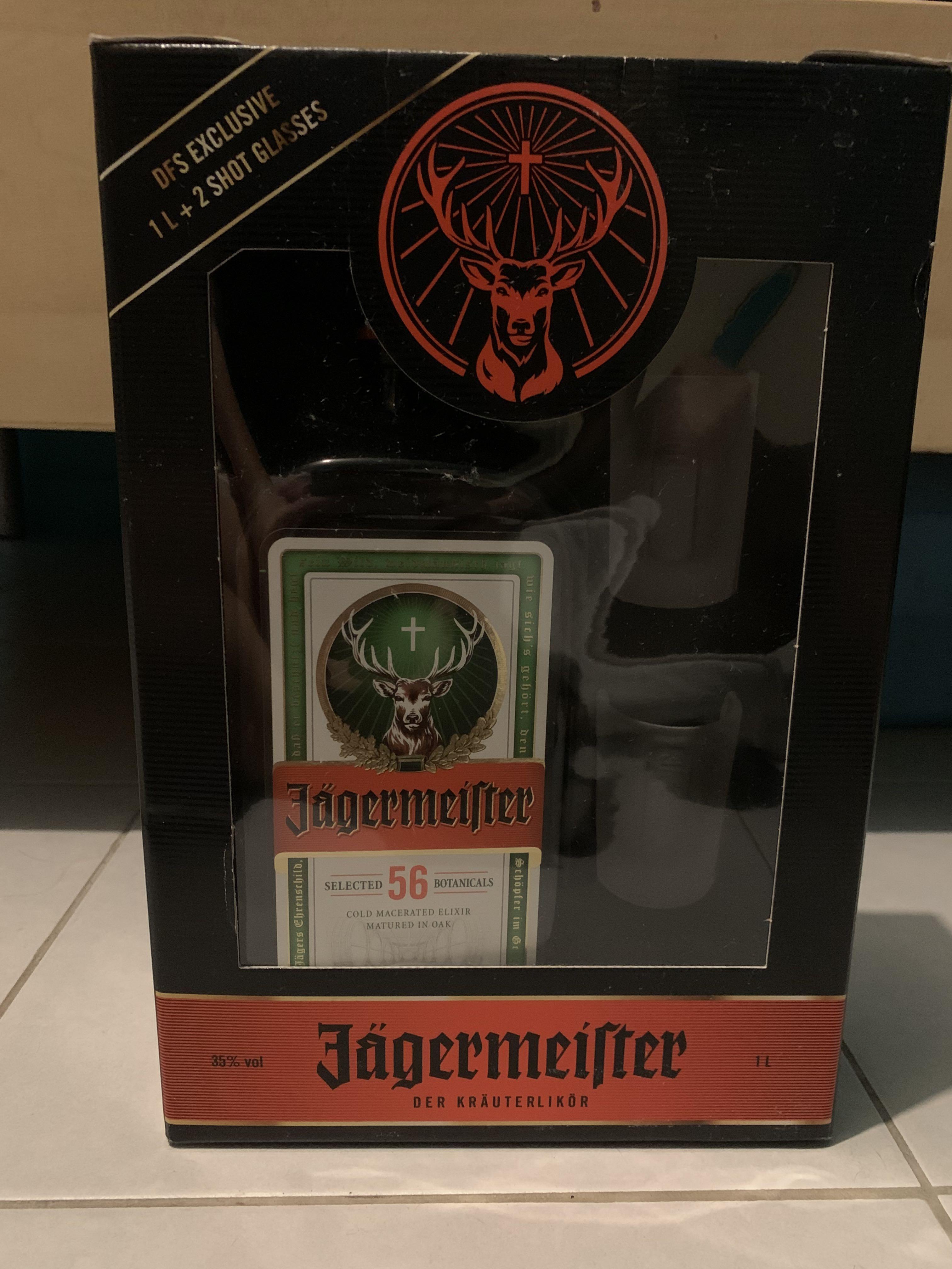 Jagermeister Gift Set, Food & Drinks, Other Food & Drinks on Carousell
