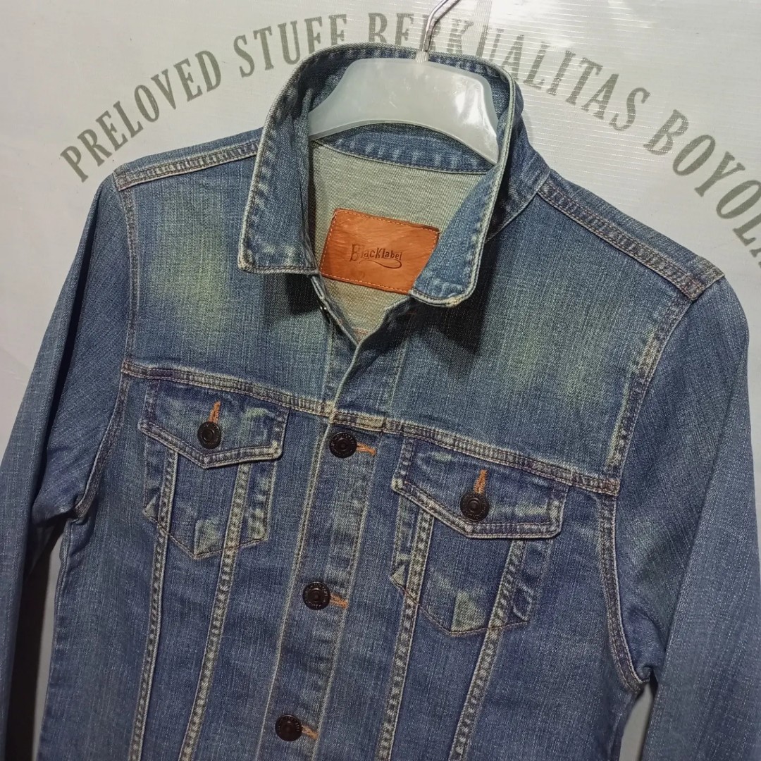 Jaket levis black label sz s