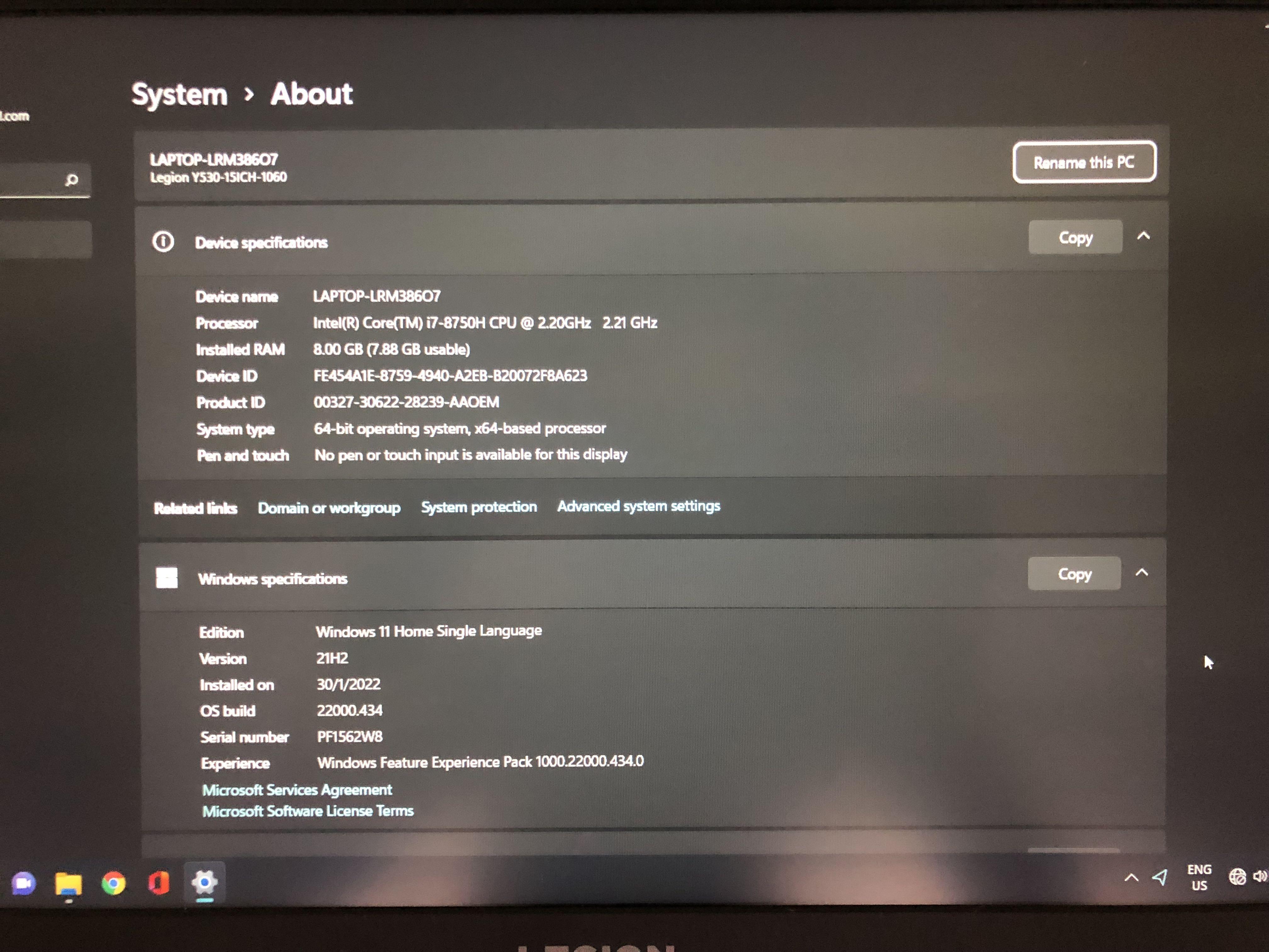 Y530 hotsell gtx 1060