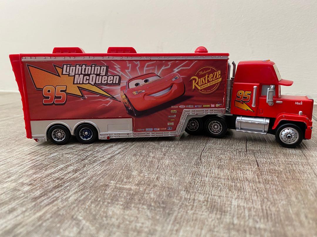 Lightning McQueen Truck, Hobbies & Toys, Toys & Games on Carousell