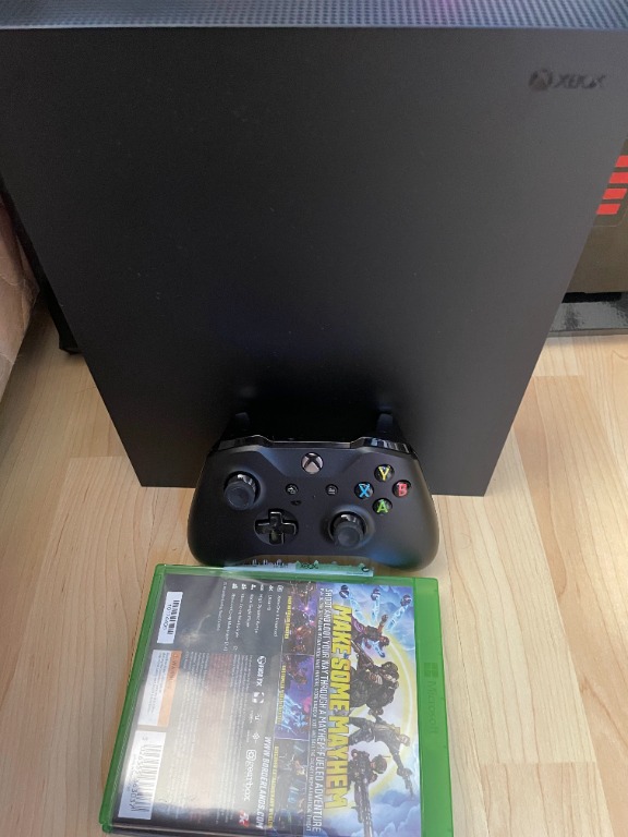 Microsoft Xbox One X 1TB w/ 1 Controller+2Games, Video Gaming, Video ...