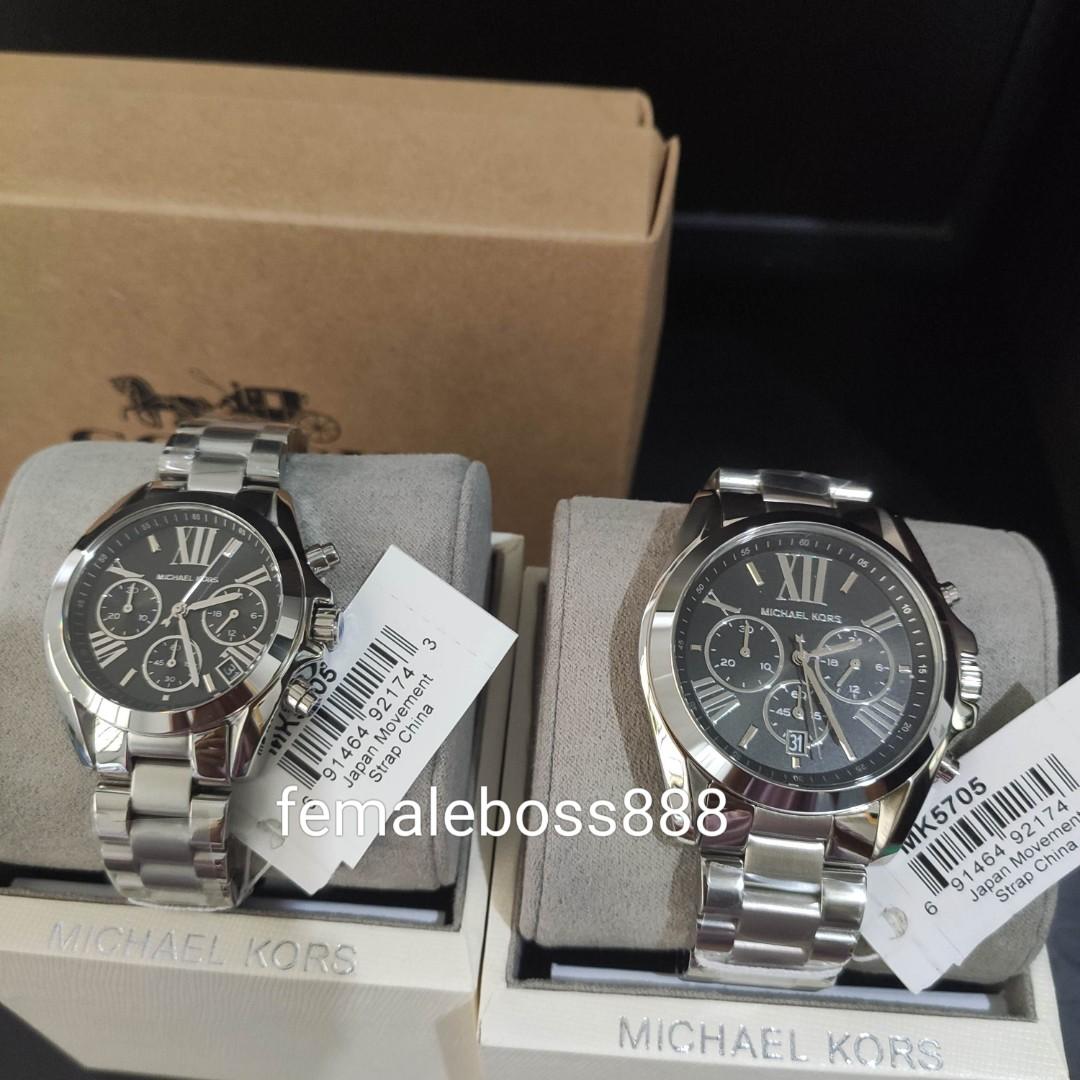 MK5705 MK BRADSHAW COUPLE WATCH, Women's Fashion, Watches & Accessories ...