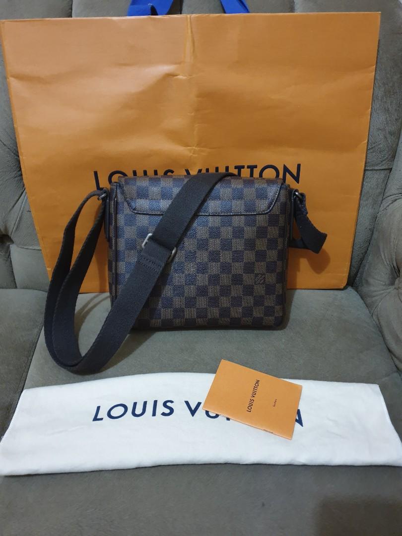 Mulus .authentic tas selempang .messenger louis vuitton .lv - Fashion Pria  - 909519139