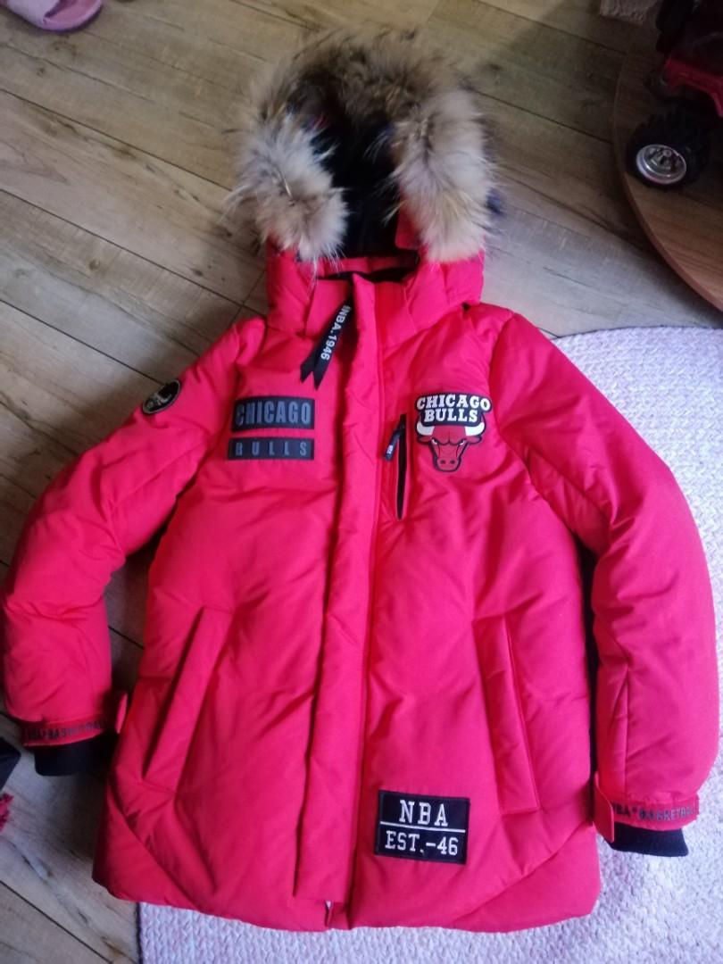 Pink chicago hotsell bulls jacket