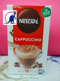 Nescafe Cappuccino (10 sachets) from Australia