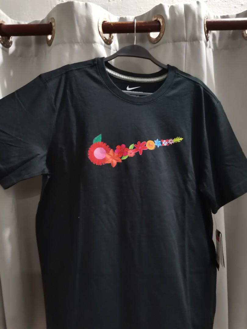 Nike floral cheap tee