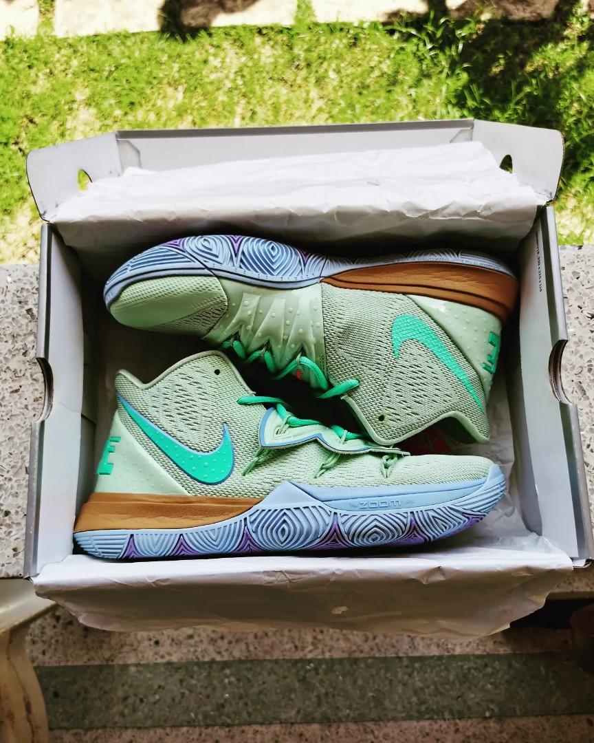 kyrie 5 squidward on feet