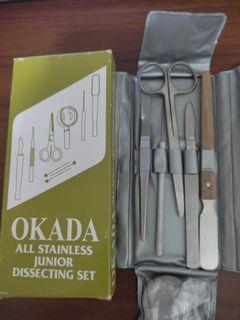 OKADA Stainless Junior Dissecting Kit