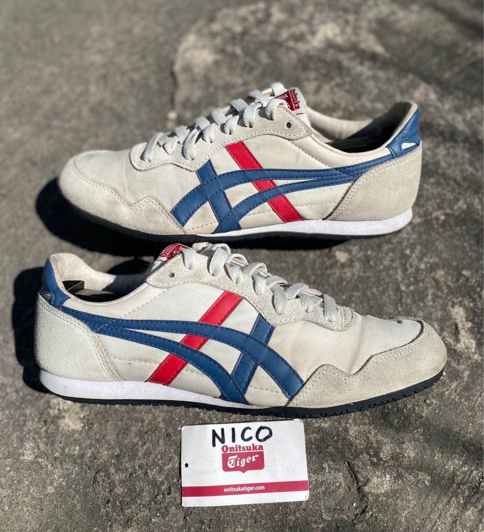 Onitsuka tiger sales grey red
